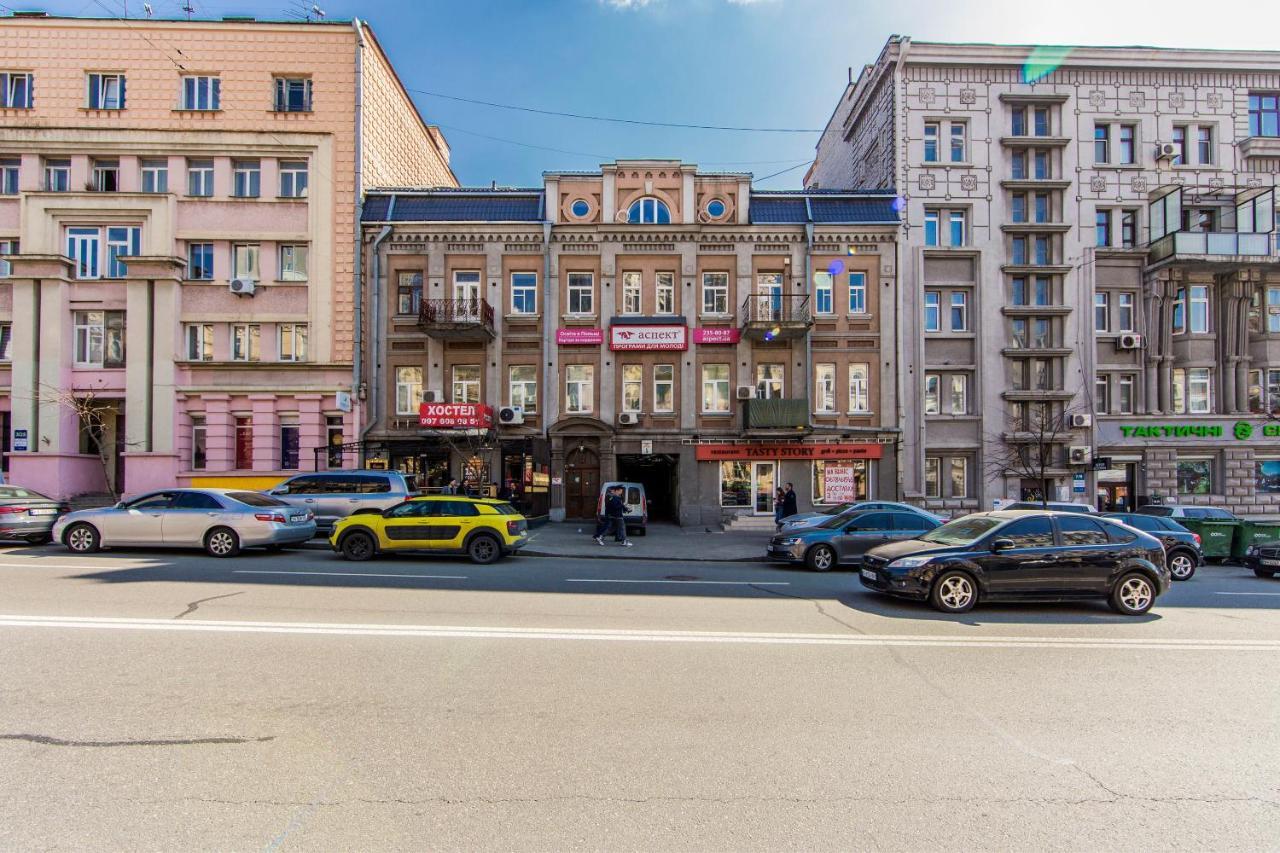 1 Room Apartment Near Peremohy Square Kiev Exterior foto